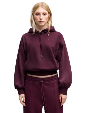 Puma HER Relaxed Hoodie FL "Ruby Noir"