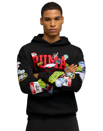 Puma HooperHotline Pullover Hoodie "Black"