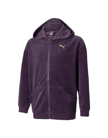 In den Einkaufswagen Puma Junior Alpha Velour Jacke Puma Junior Alpha Velour Jacke