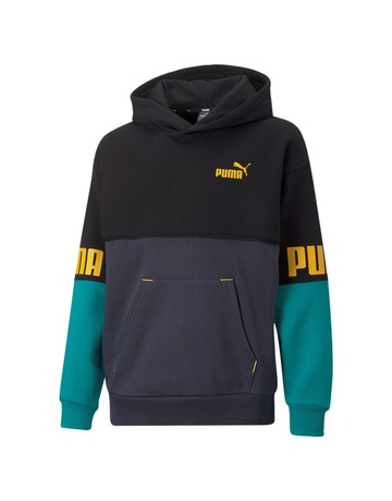 In den Einkaufswagen Puma Junior Power Colorblock Hoodie FL Puma Junior Power Colorblock Hoodie FL