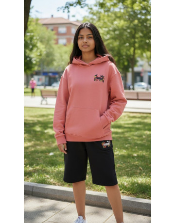Puma MID90s Flower  Hoodie "Wild Pink"