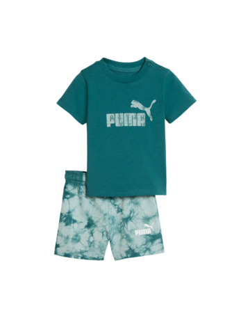 Puma MINICATS ESS TIE-DYE Set INF "Green"