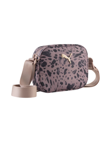 Puma POP Crossbody Bag "Sandstone-Animal AOP"