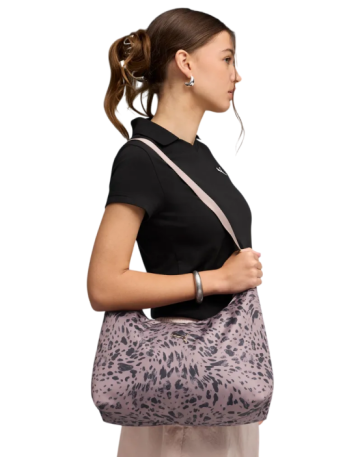 Puma POP Slouchy Hobo Bag "Sandstone-Animal"