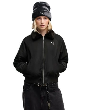Puma Reversible Blouson High Loft Lining Jacket W "Black"