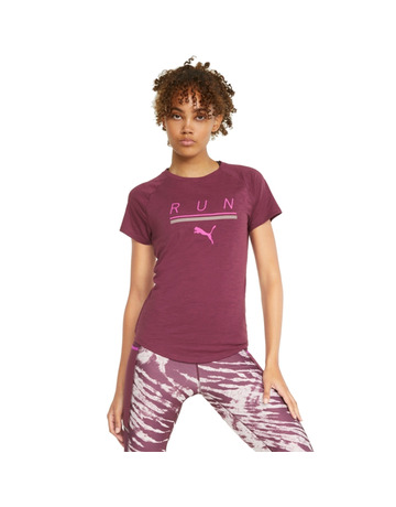 Puma Run 5K Logo SS Tee W