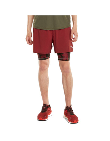 Puma Run Graphic 2 In 1 5" Shorts