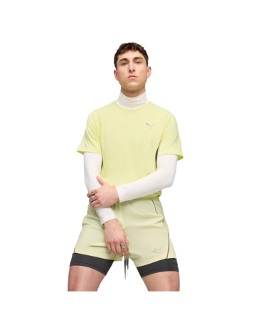 PUMA RUN VELOCITY TEE (POLY) "Gold Moon"