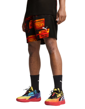 Puma Scoot Caution All Jaws Short "Black-AOP"