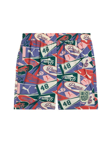 Puma SPORTS LEGACY AOP Relaxed Shorts 6’’ " Blue Crystal-AOP"