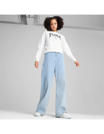 Puma SQUAD Crew FL "Weiß"