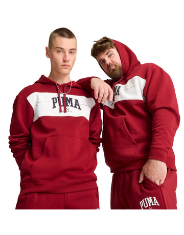 PUMA SQUAD Hoodie FL "Intense Red"