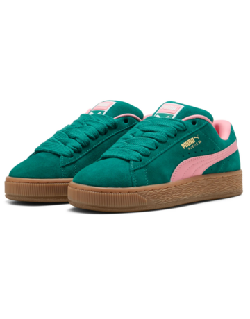 Puma Suede XL Jr  "Wild Green-Pinkscape"