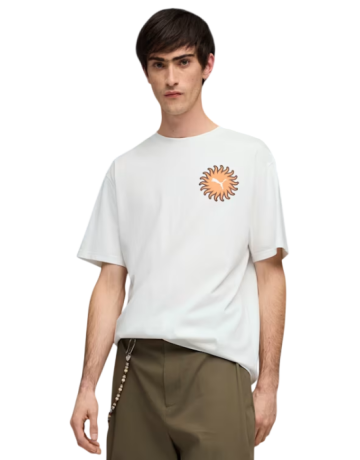 Puma SUNSET DRIVE Relaxed Tee "White"
