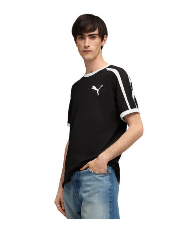 Puma T7 Ringer Tee "Black"