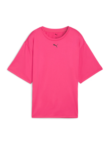 PUMA TAD ESSENTIAL RELAXED TEE "Glowing Pink"