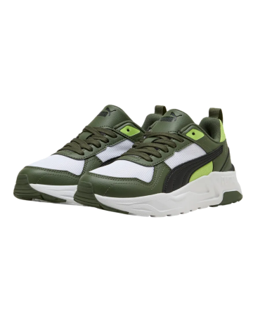 Puma Trinity 2 LT Jr. "White-Black-Moss Veil"