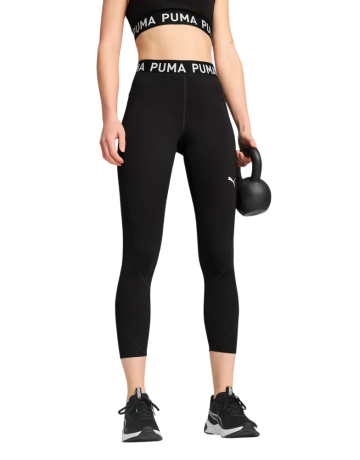 Puma W PUMA STRONG TIGHT - HW FL "Black"
