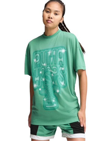 In den Einkaufswagen Puma Frauen Basketball Art-Hitect Sparkle Trophy Tee 1 Jade Frost Puma Frauen Basketball Art-Hitect Sparkle Trophy Tee 1 Jade Frost