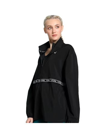 Puma WOVEN ELASTIC JACKET Q4 "Schwarz"