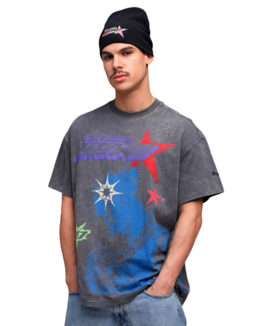 Puma X LaMelo Star Vision Graphic Tee "Dusky Gray"