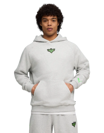 Puma x Melo Alwayz On 1 Hoodie "Light Gray Heather-Silver"