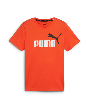 Puma ESS+ 2 Col Logo Tee B "Redmazing"