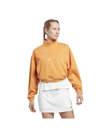 In den Einkaufswagen Reebok Workout Fertigstricken 1/4 Zip Sweatshirt Reebok Workout Fertigstricken 1/4 Zip Sweatshirt