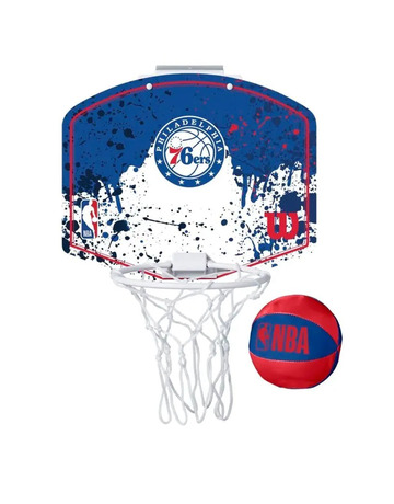 In den Einkaufswagen Minicanasta Wilson Team Mini Hoop NBA Philadelphia 76ERS Minicanasta Wilson Team Mini Hoop NBA Philadelphia 76ERS