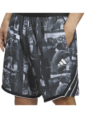 Short Adidas Crazylite AOP 5" "Black"