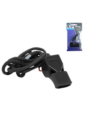 Silbato Softee Fast 50 Blister "Schwarz"