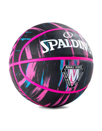Spalding Marble Pink Sz6 Rubber Baket (Talla 6) "BlackPink"