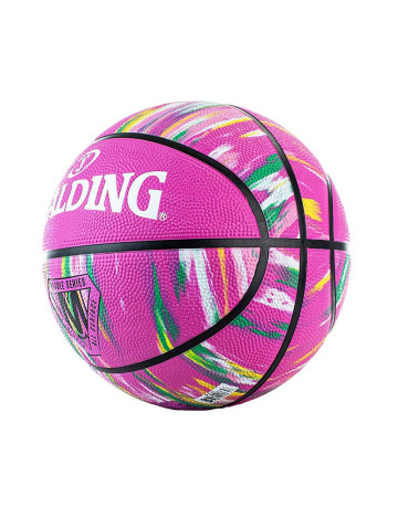 Spalding Marble Pink Sz6 Gummibäckchen (Talla 6)
