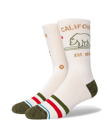 Stance Casual California Republic 2 Crew Sock