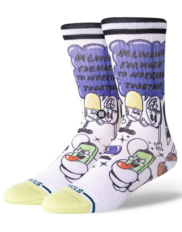 Stance Casual Cheyne Brookings Daily Danger Crew Socken