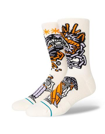 Stance Casual DJ Clash Crew Sock