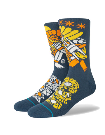 Stance Casual DJ Warrior Crew Sock
