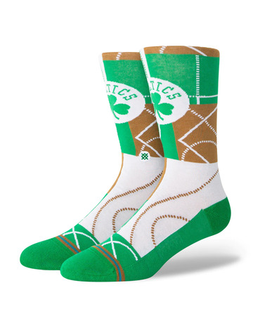 Stance Casual NBA Zone BOS Crew Socken