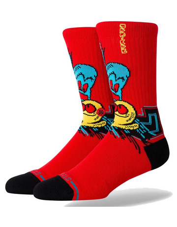 Stance Casual Pac-Man Waka Waka Sock