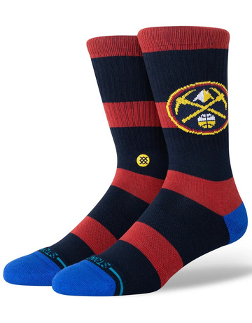Stance Casual Prep Denver Nuggets Crew Socken