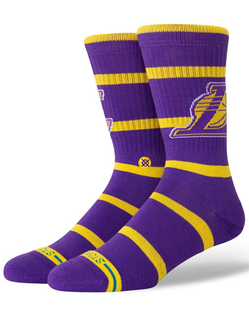 Stance Casual Prep LA Lakers Crew Socken