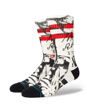 Stance Casual The Rolling Stones Damen und Herren Crew Sock