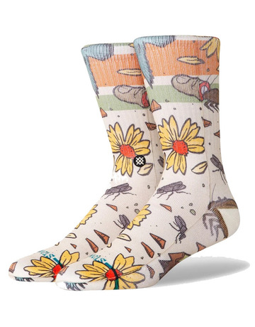 Stance Casual x Todd Francis Trashed Crew Sock