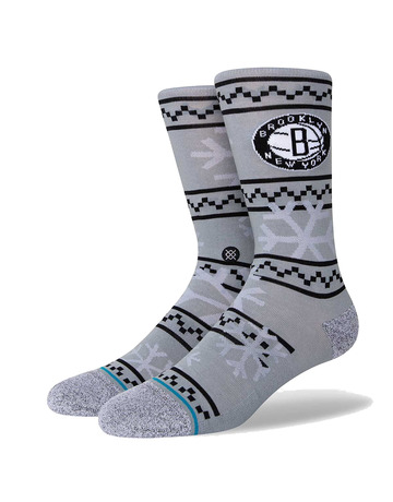 Storno NBA Brooklyn Nets Frosted 2 Crew Socken "Gray"