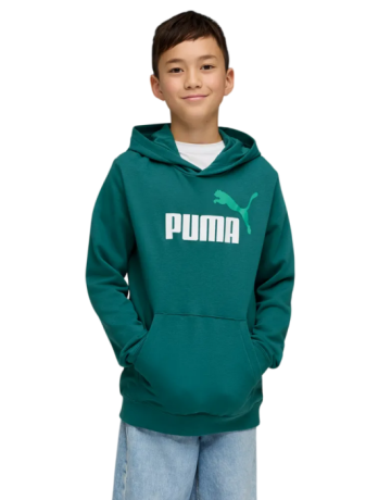 Puma ESS 2 COLOR Logo Hoodie "Emerald Ice"