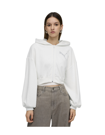 Sudadera puma  ESS GRAPHIC Bedazzled "White"