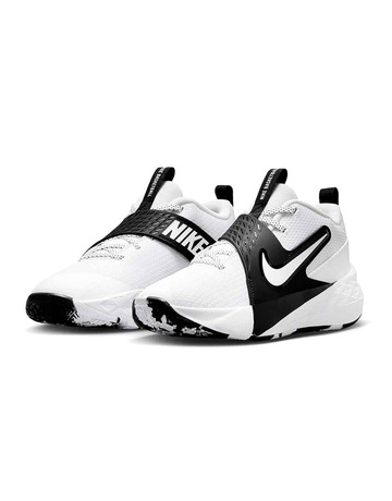 Nike Team Hustle D 12 (GS) "White Black"