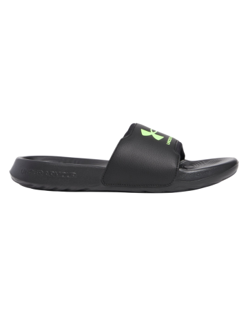 UA Boys' Ignite Select Slides "Black-Hyper Green"