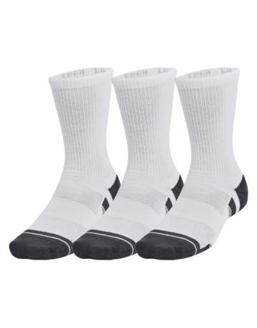 In den Einkaufswagen UA Kids' Performance Tech 3-Pack Crew Socks "White" UA Kids' Performance Tech 3-Pack Crew Socks "White"