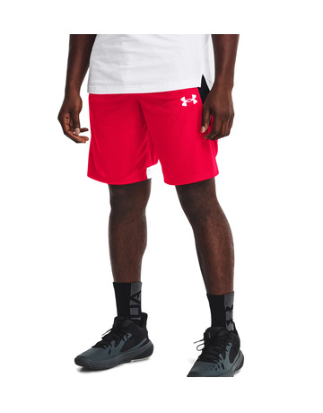 UA Herren Baseline 10" Shorts "Red"